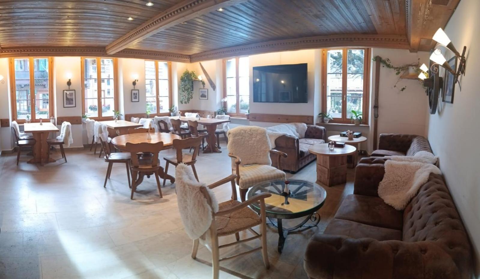 Hotel De Commune Gstaad Exteriör bild